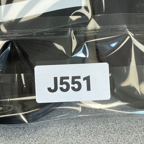 NWOT Adidas Women's Size 6 Adilette Comfort Slides Black/White - Picture 4 of 5